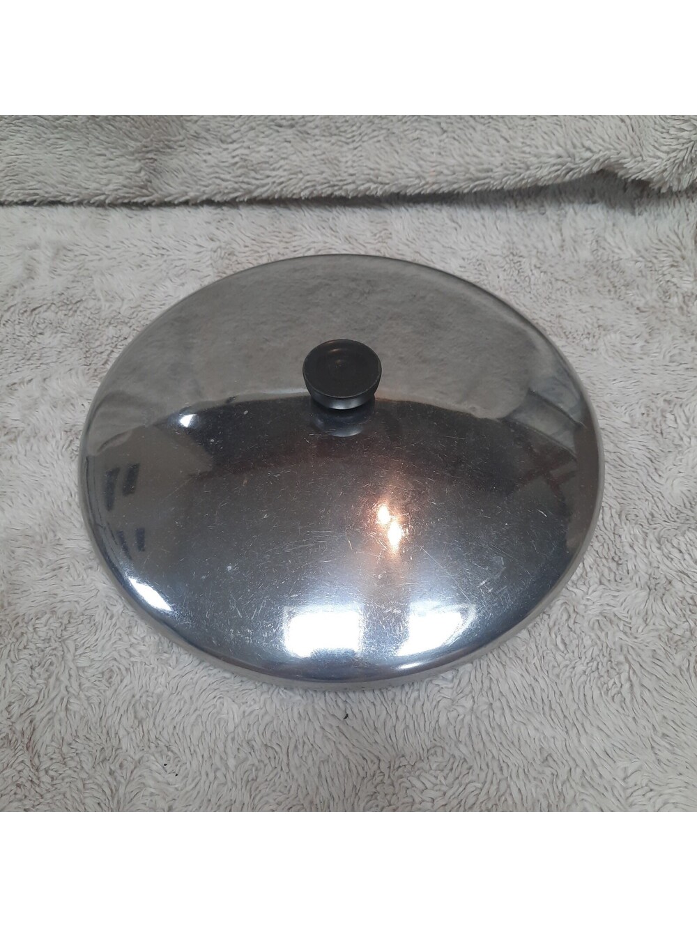 Vintage Revere Ware Stainless Steel 11.5-inch Lid
